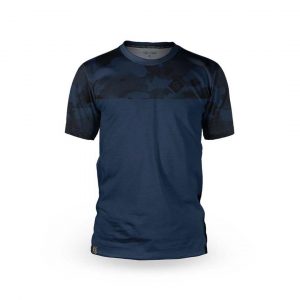 Polera Manga Corta TUNDRA NAVY LOOSE RIDERS
